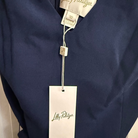 Lilly Pulitzer Navy Blue Jannah Jumpsuit - Picture 4 of 5